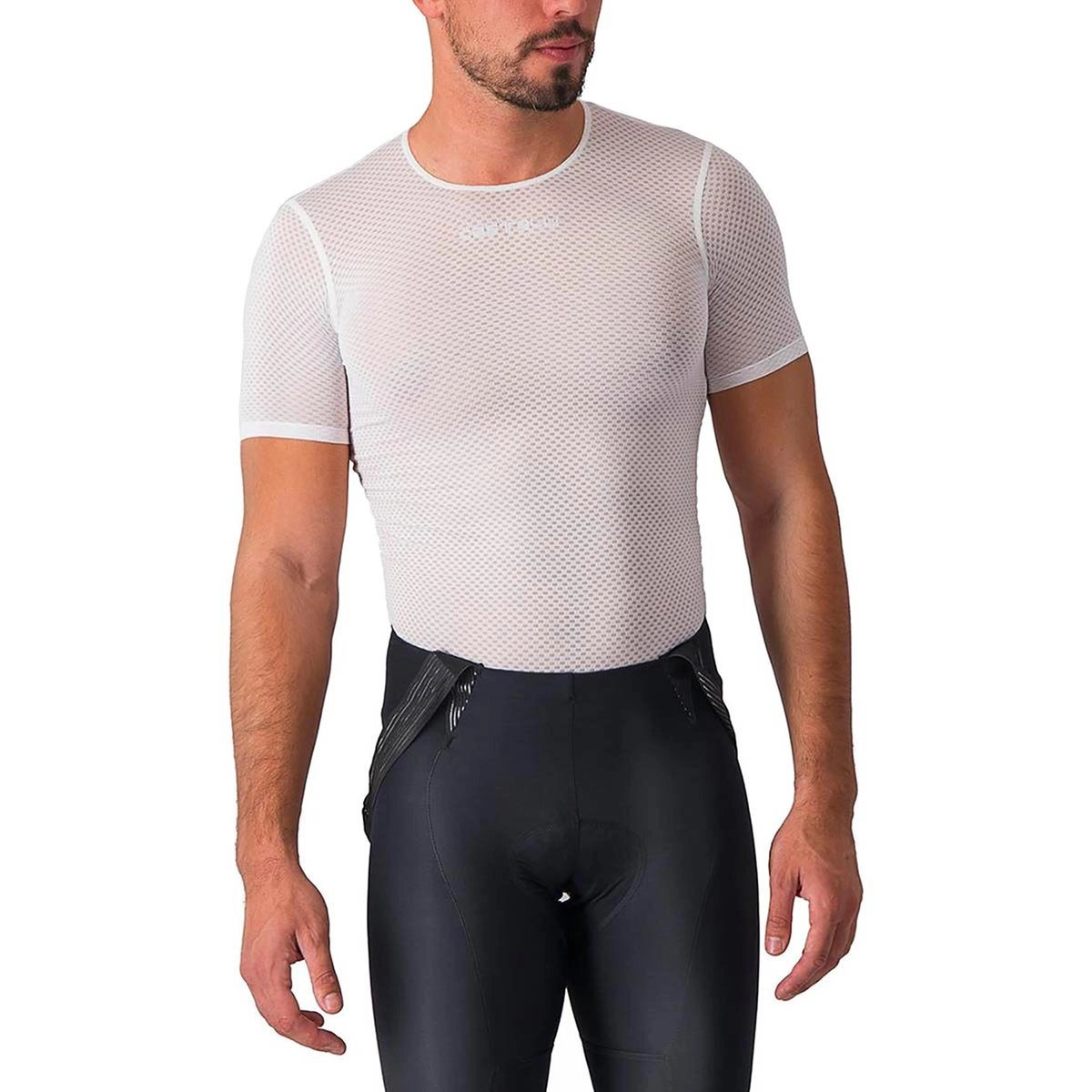 Castelli Pro Mesh 2.0 Unterhemd Kurzarm Weiß, Größe M