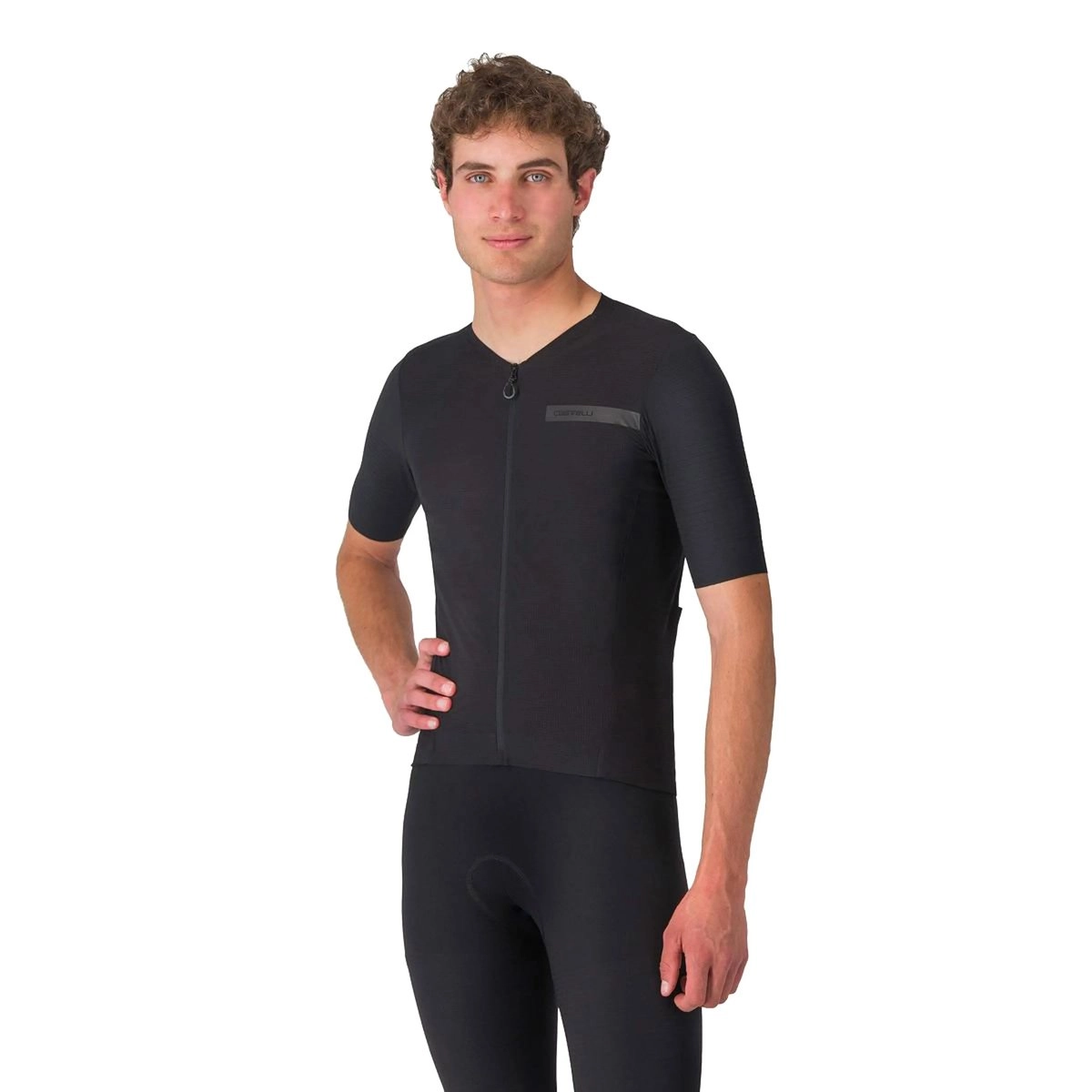 Castelli Premio Evo Kurzarmtrikot Schwarz, Größe M