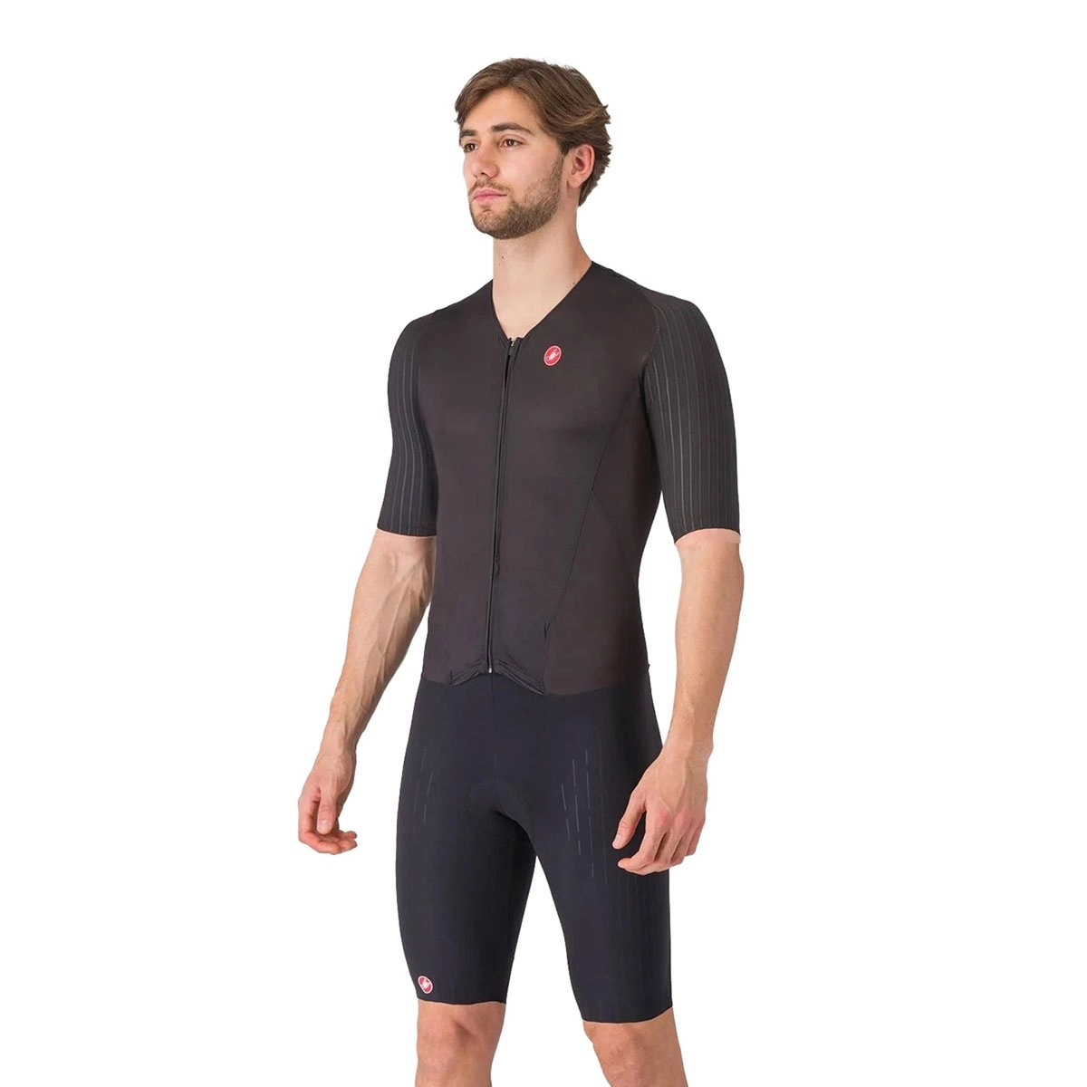 Castelli Free San Remo 3 M/C Triathlonanzug Schwarz, Größe S