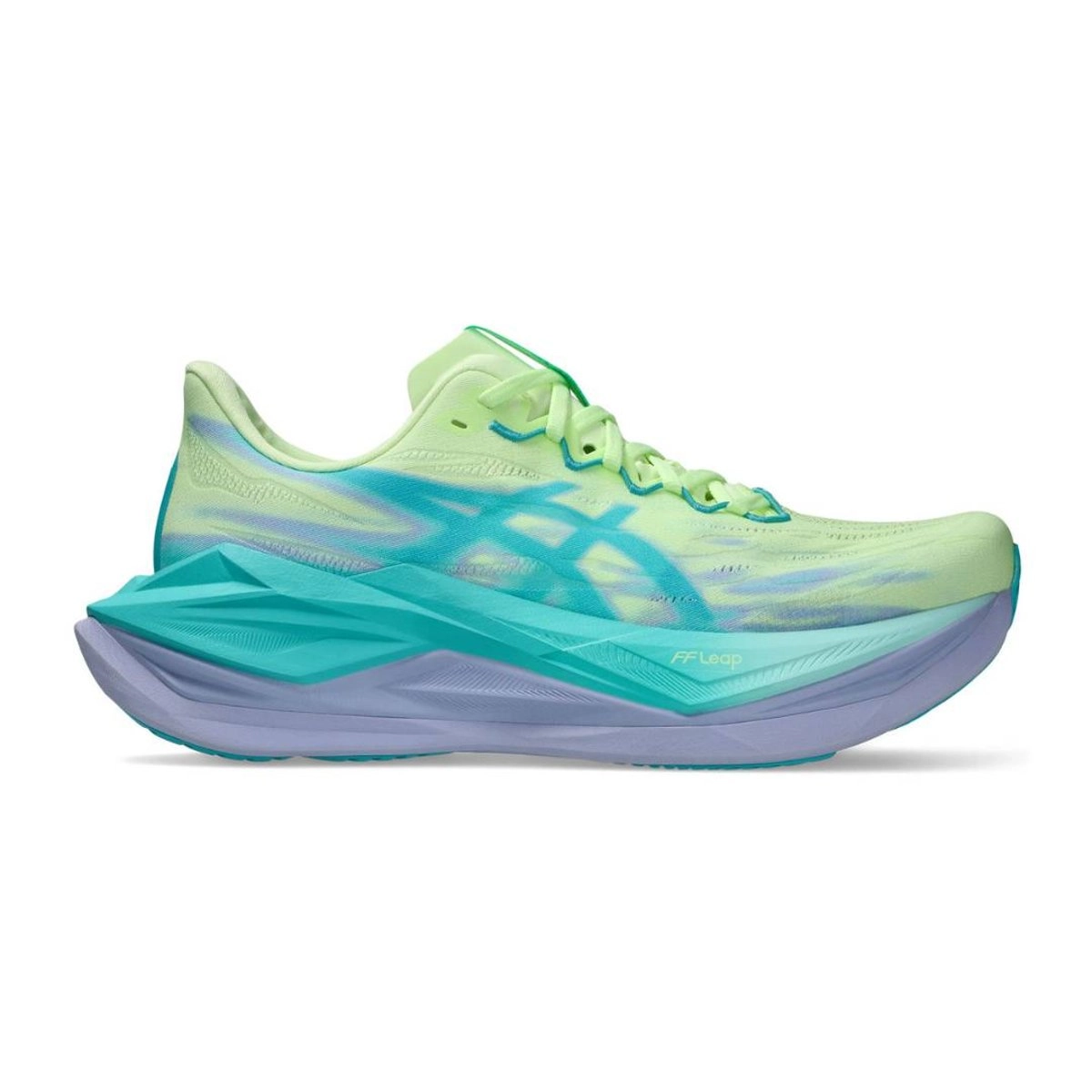 Asics Superblast 3 Laufschuhe Grün Blau AW26 Unisex, Größe 46,5 - EUR