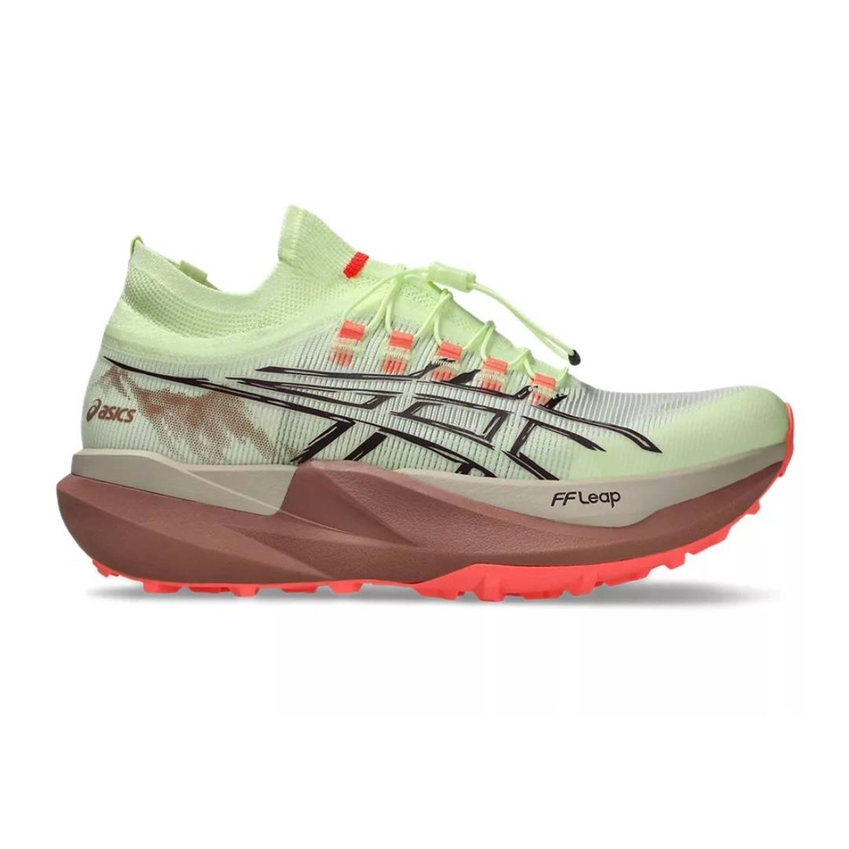 Asics Metafuji Trail 2 Schuhe Gelb Schwarz AW26 Unisex, Größe 45 - EUR