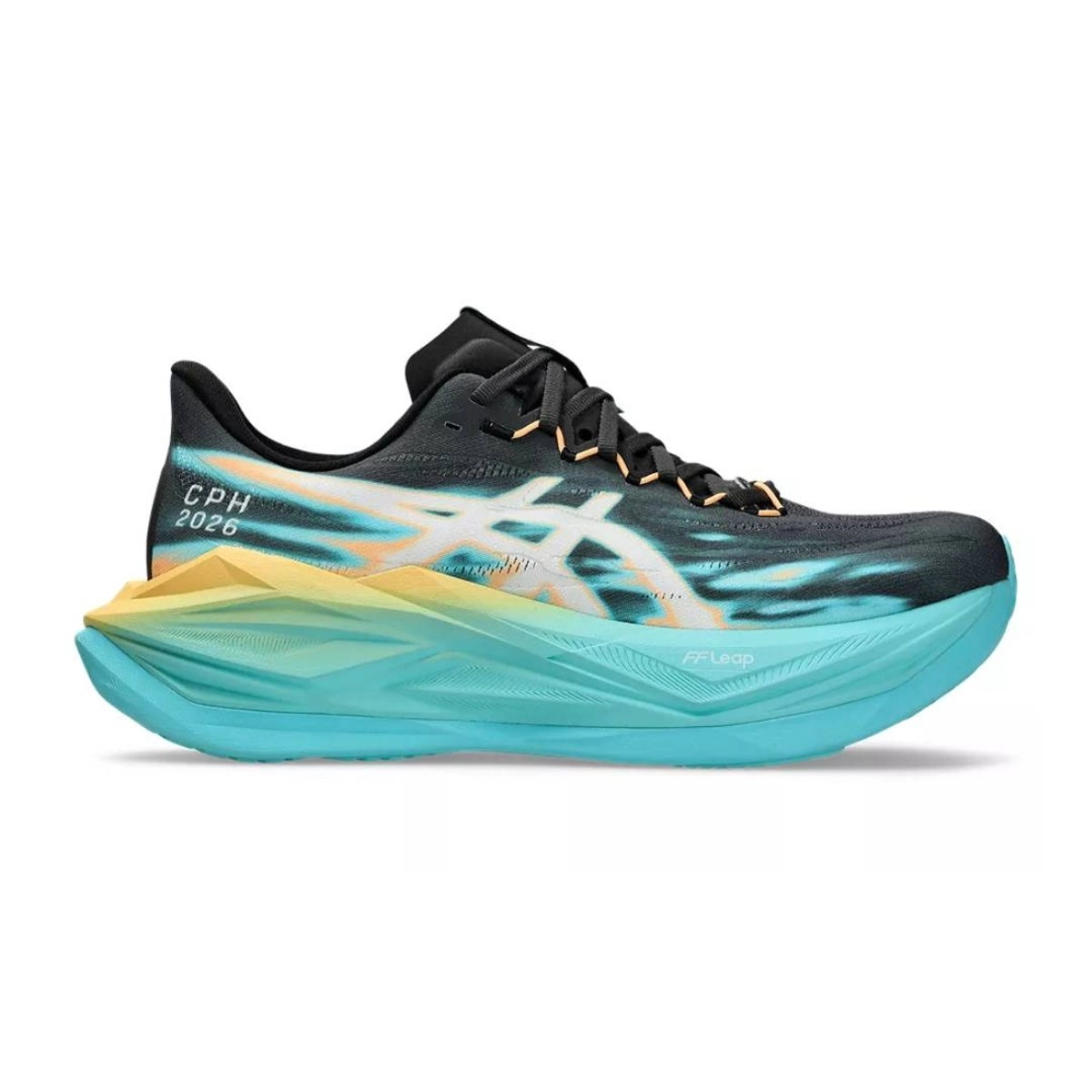 Asics Superblast 3 Copenhage Laufschuhe Blau/Schwarz AW26 Unisex, Größe 46,5 - EUR
