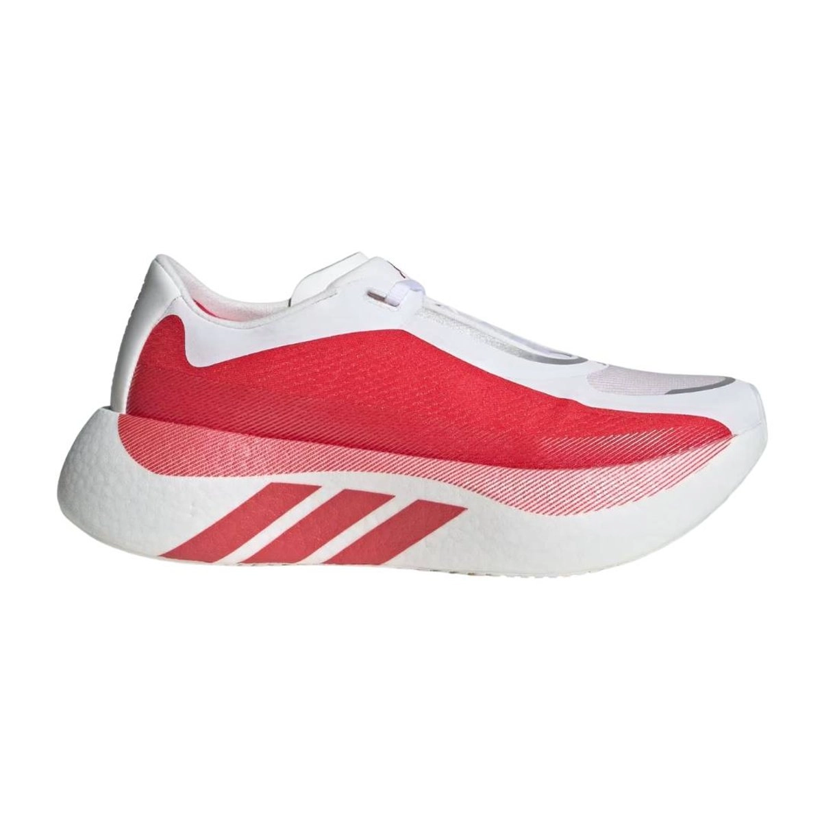 Adidas Hyperboost Edge Laufschuhe Weiß Rot AW26, Größe UK 10.5