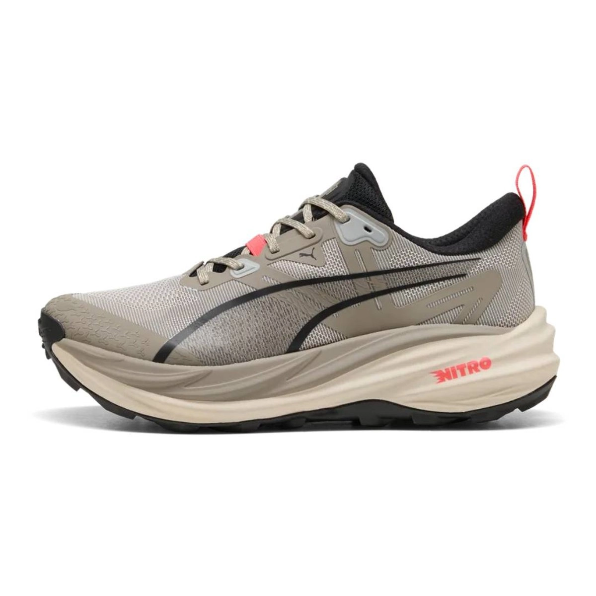 Puma Voyage NITRO 4 Schuhe Braun Schwarz AW26, Größe 46 - EUR