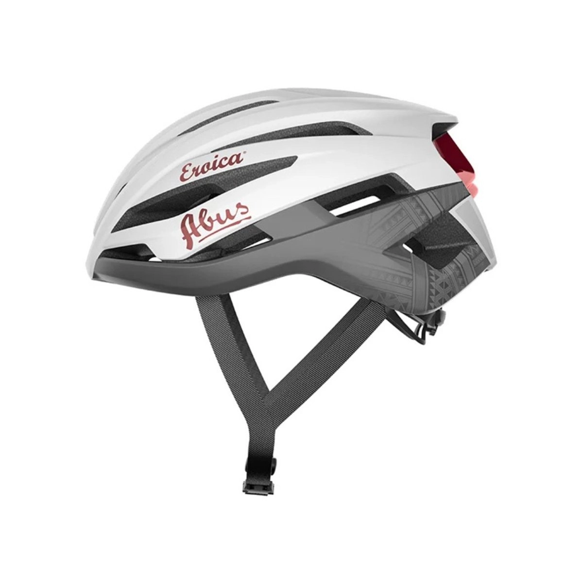 Abus Stormchaser x Eroica Weiß Grau, Größe S (51-55 cm)