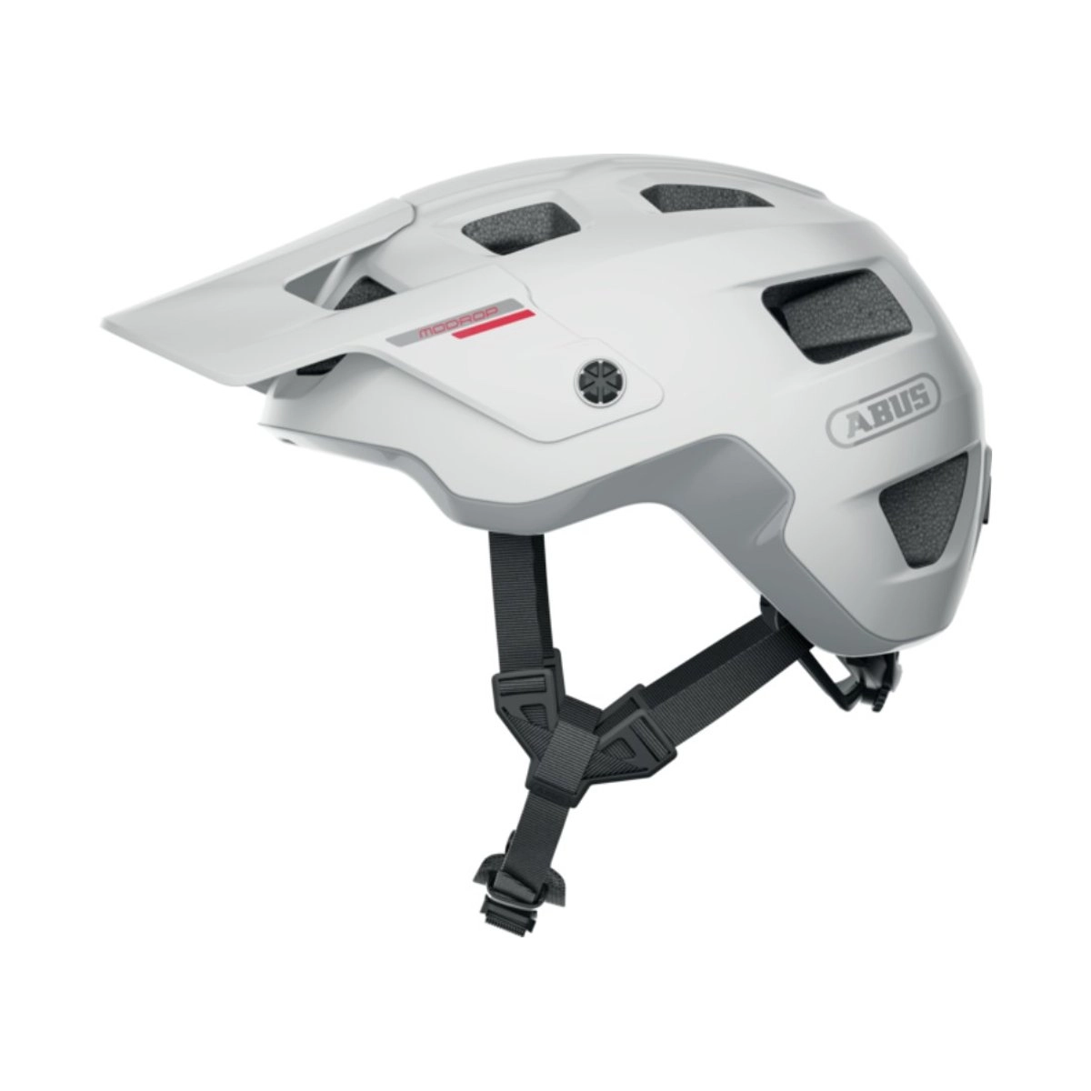 Abus MoDrop Helm Polar White, Größe M (54-58 cm)