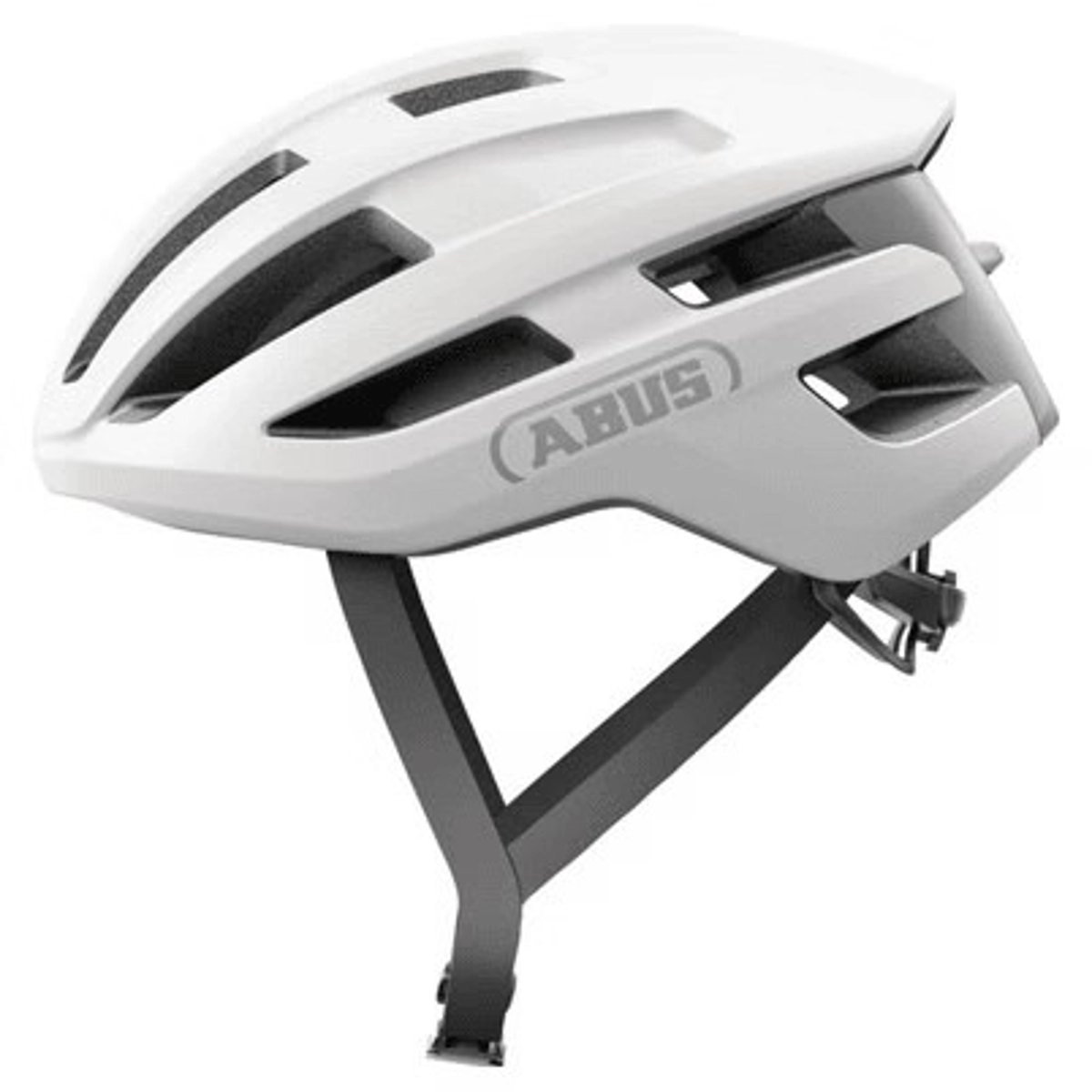 Abus PowerDome Helm Polarweiß, Größe M (54-58 cm)