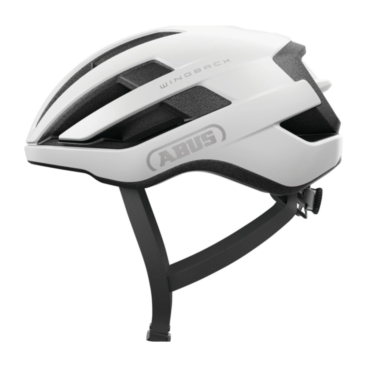 Abus WingBack Helm Polarweiß, Größe M (54-58 cm)