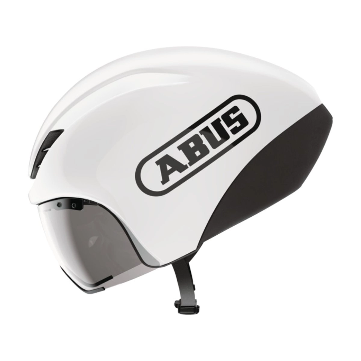 Abus Gamechanger TT 1.1 Helm Shiny White, Größe M (54-58 cm)