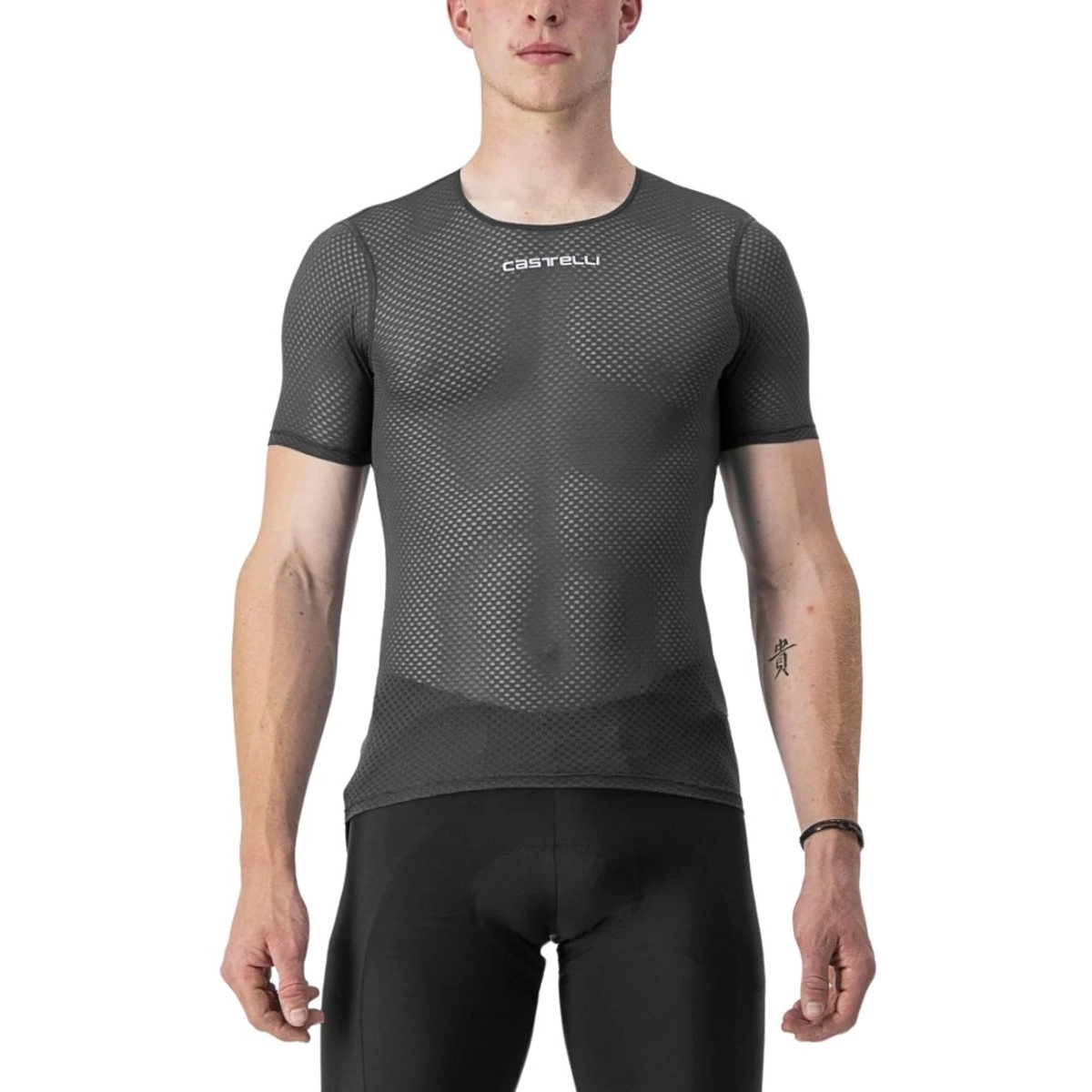 Castelli Pro Mesh 2.0 Unterhemd Kurzarm Schwarz, Größe S