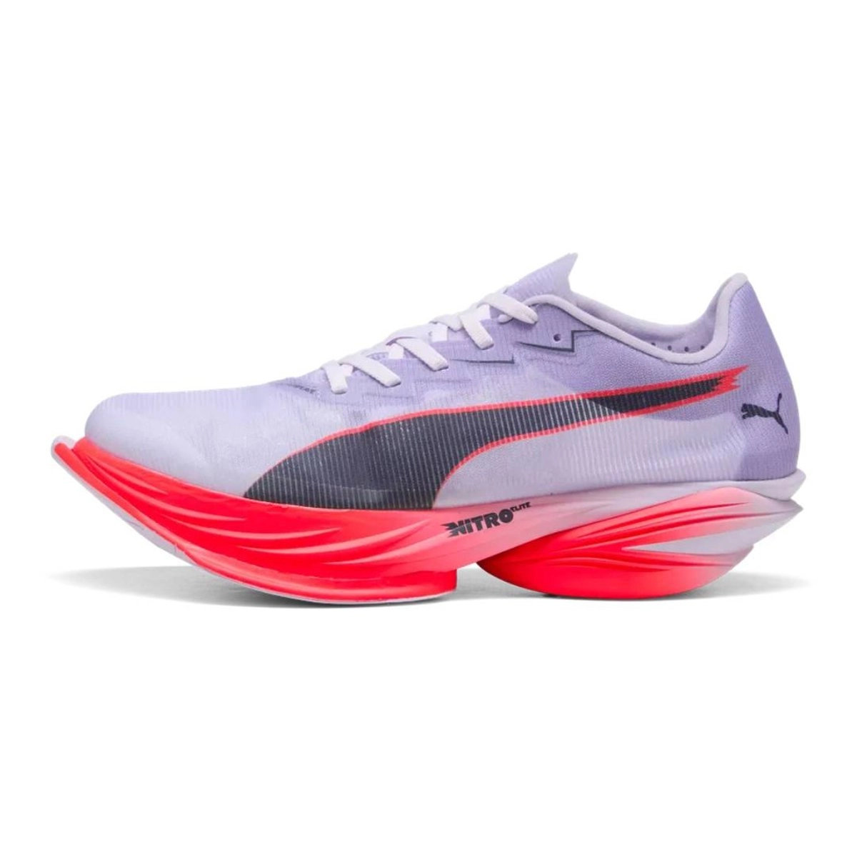 Puma FAST-R Nitro Elite 3 Laufschuhe Lila Rot AW26, Größe 42,5 - EUR