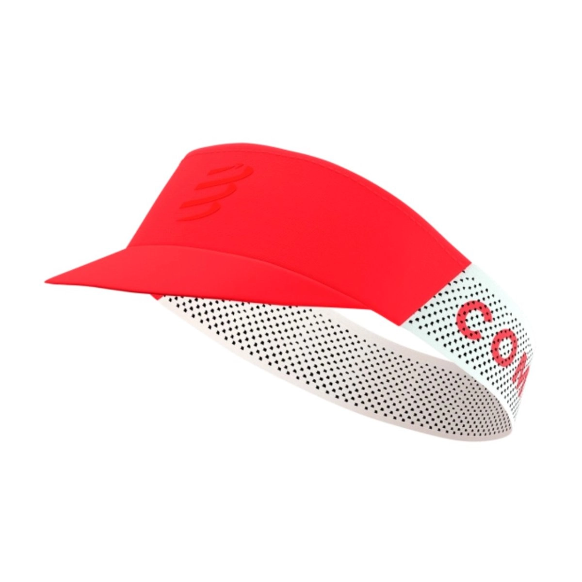 Compressport Pro Racing Visor Rot Weiß