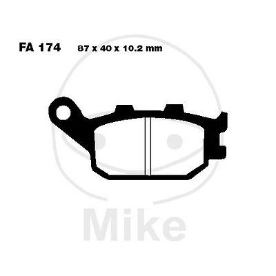 Bremsbeläge hinten Honda CBR 600 F PC31 Bj. 1995-1998