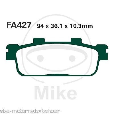 Bremsbeläge hinten Daelim ET 250 Quad Bj. 2005-2008