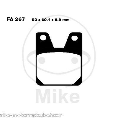 Bremsbeläge hinten Yamaha YZF 1000 R1 Bj. 2000-2001 RN041