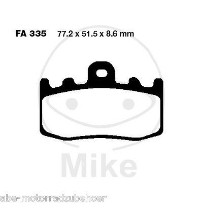 Bremsbeläge Sinter vorne BMW R 1200 GS Bj. ab 2011