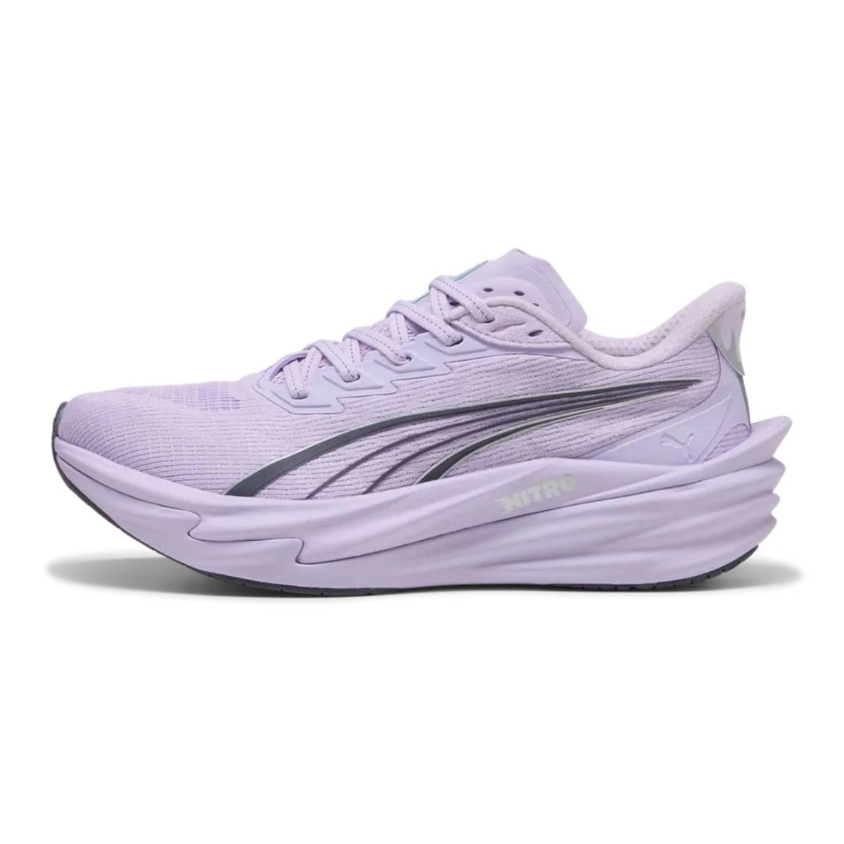 Puma Deviate NITRO 4 Schuhe Lila Schwarz AW26 Damen, Größe 39 - EUR
