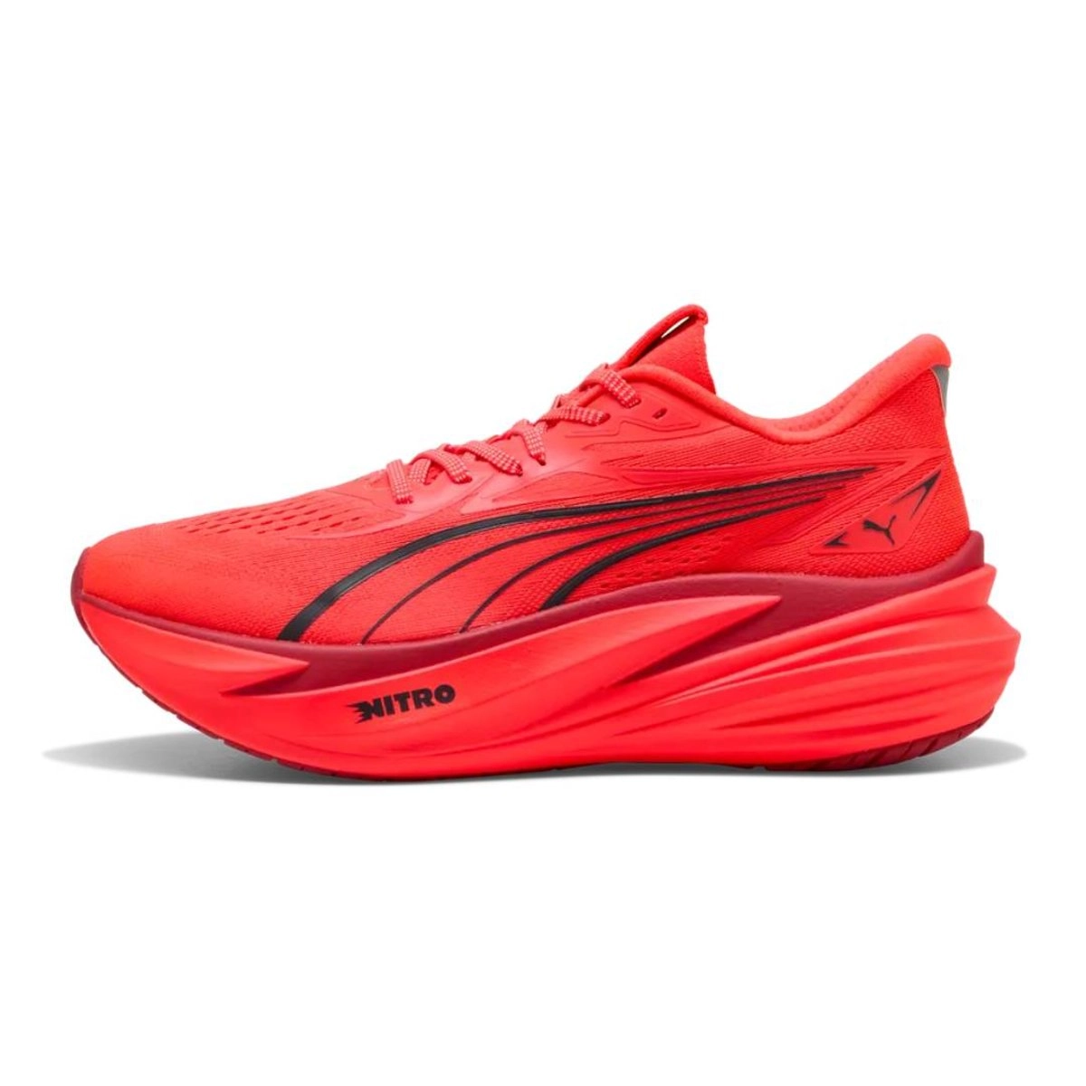 Puma MagMax NITRO 2 Laufschuhe Rot AW26, Größe 42 - EUR
