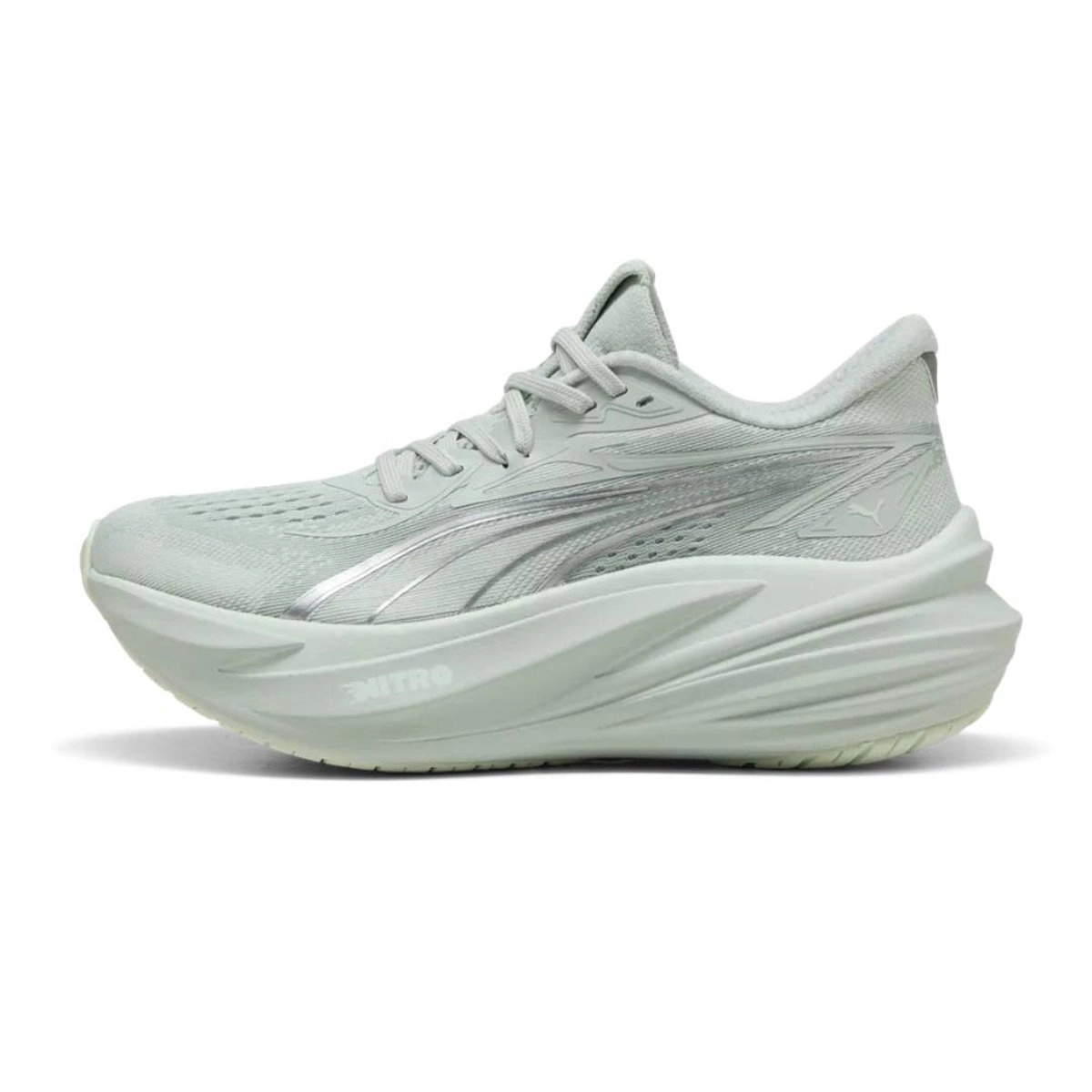 Puma MagMax NITRO 2 Laufschuhe Grau AW26 Damen, Größe 40,5 - EUR