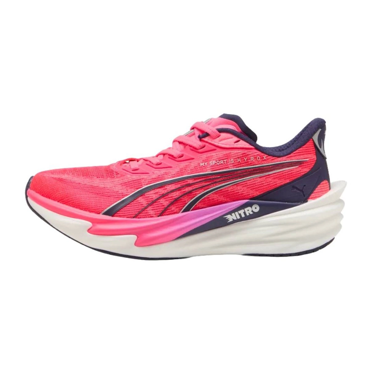 Puma Deviate NITRO 4 HYROX Pink Lila SS26 Damen Schuhe, Größe 37 - EUR