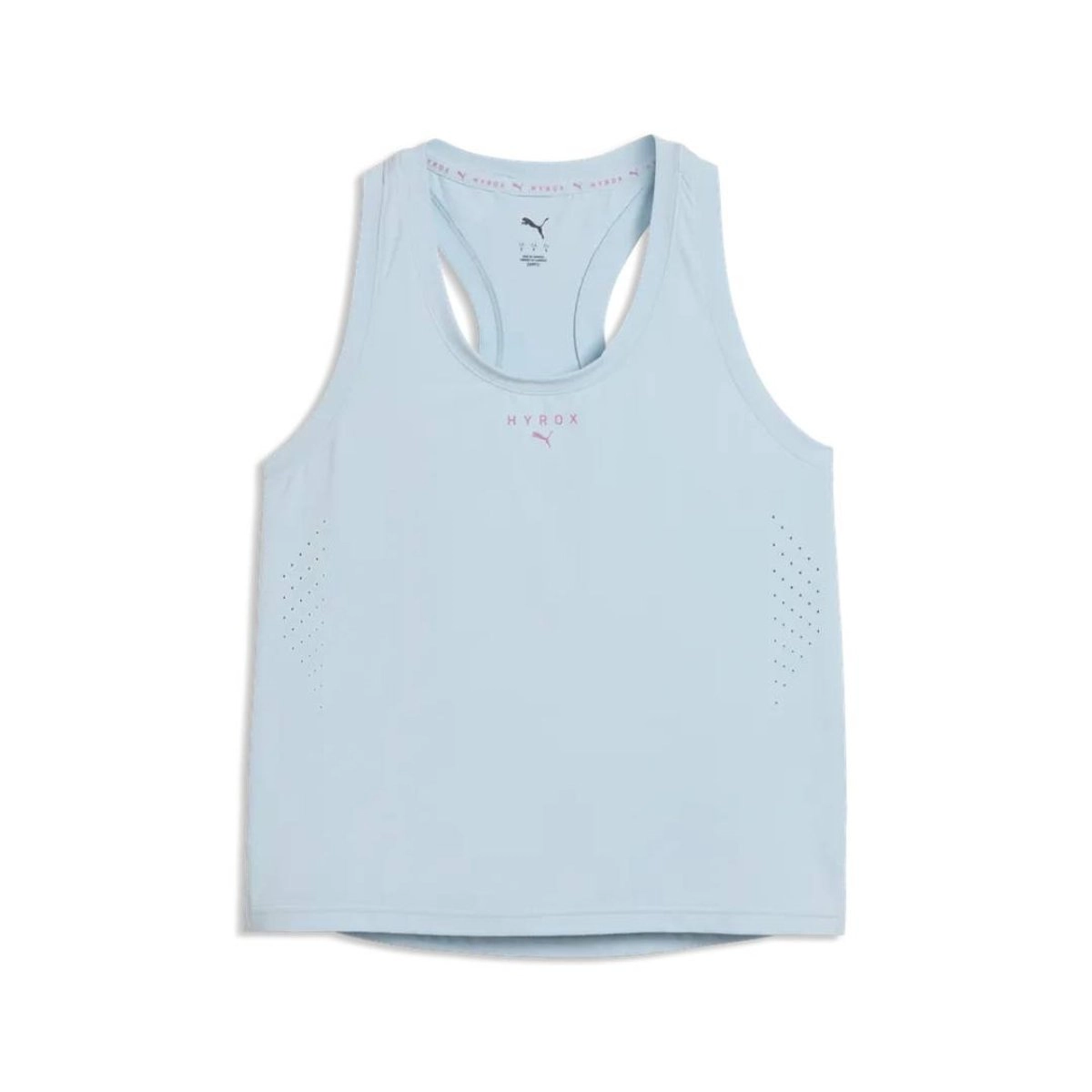 Puma x HYROX DryElite Tanktop Blau Rosa für Damen, Größe M