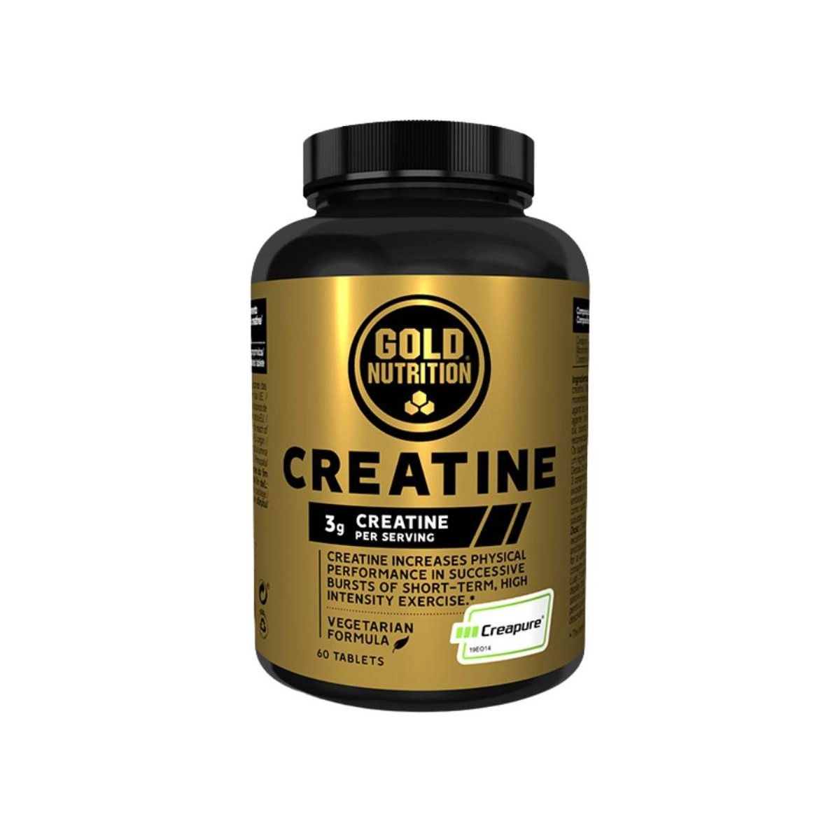 GoldNutrition Creatine Creapure 60 Kapseln