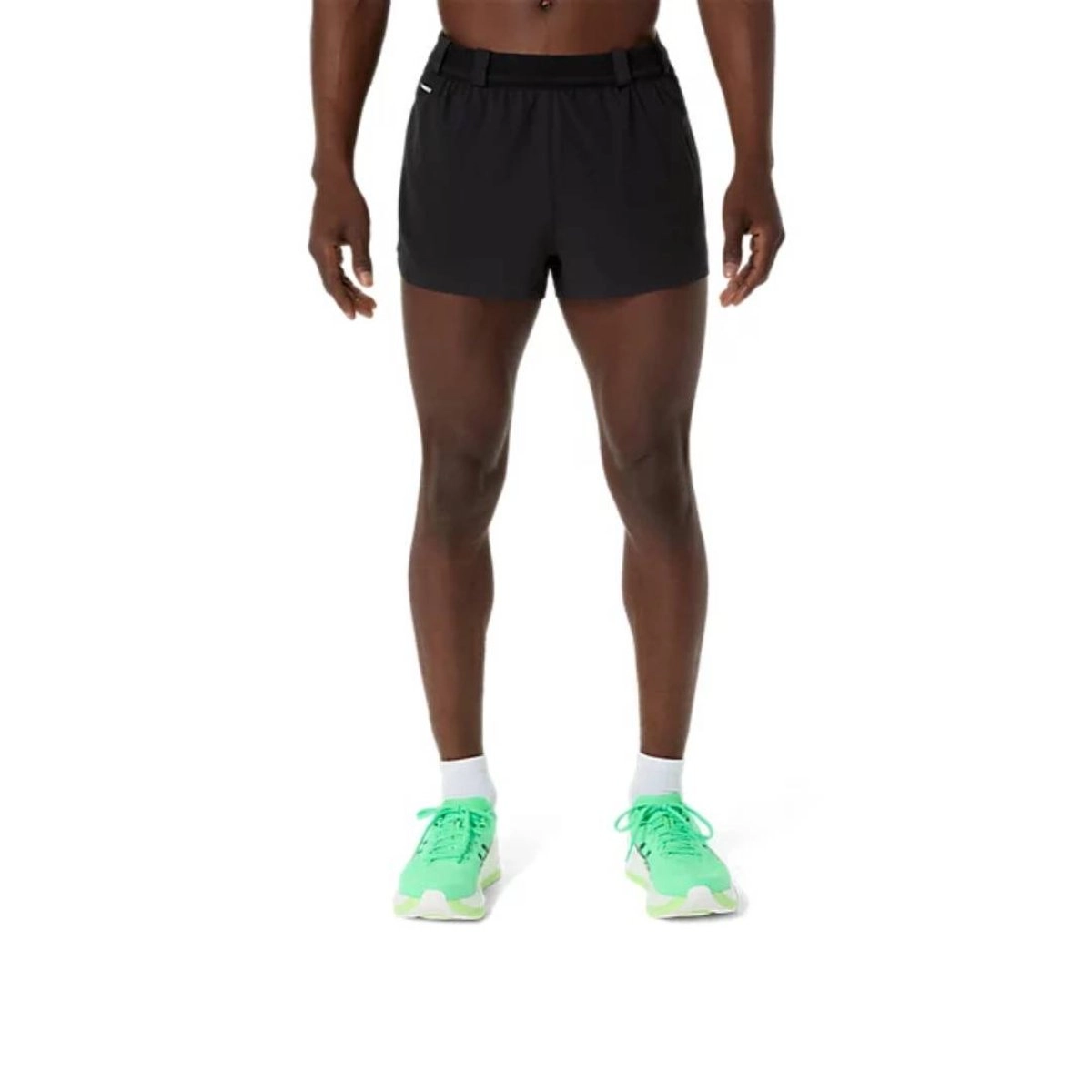 Asics Metarun Split Shorts Schwarz, Größe L