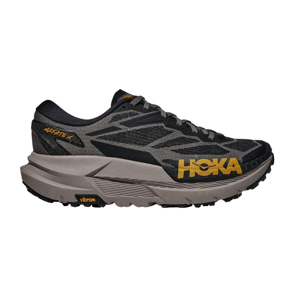 Hoka Mafate X Schuhe Schwarz Grau SS26, Größe EU 42