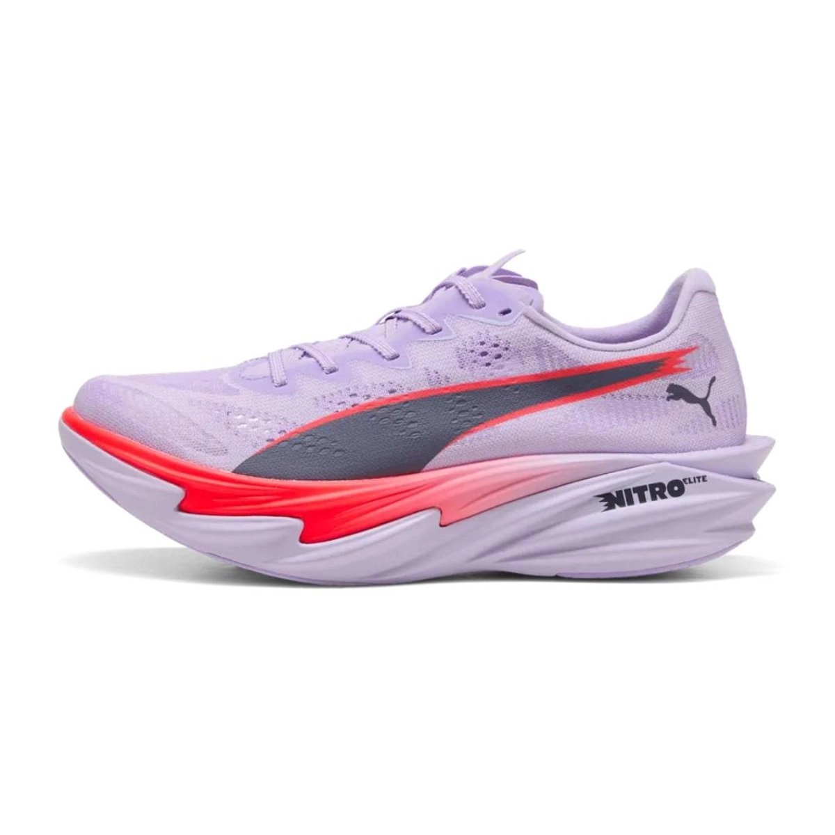 Puma Deviate NITRO Elite 4 Laufschuhe Lila/Rosa AW26 Damen, Größe 35.5 EUR