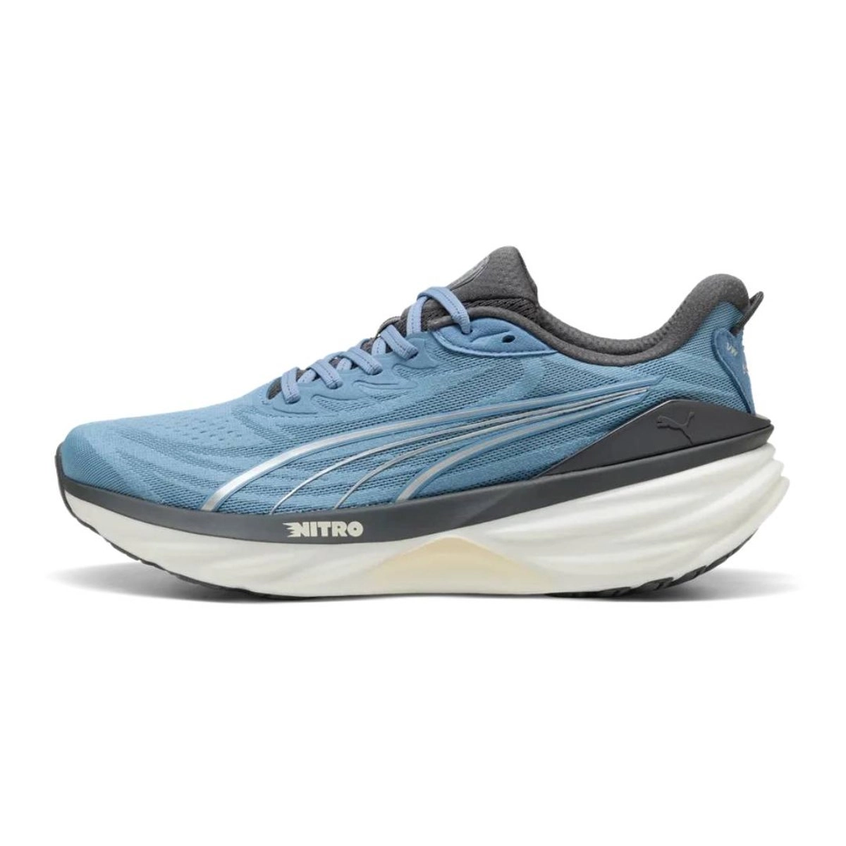 Puma ForeverRun NITRO 3 Laufschuhe Blau/Schwarz AW26, Größe 44 - EUR