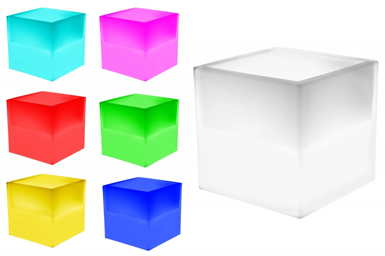 7even LED Uni-Box 40cm (IR Fernbedienung) / LED-Regal, LED-Box z.b. für Messe...