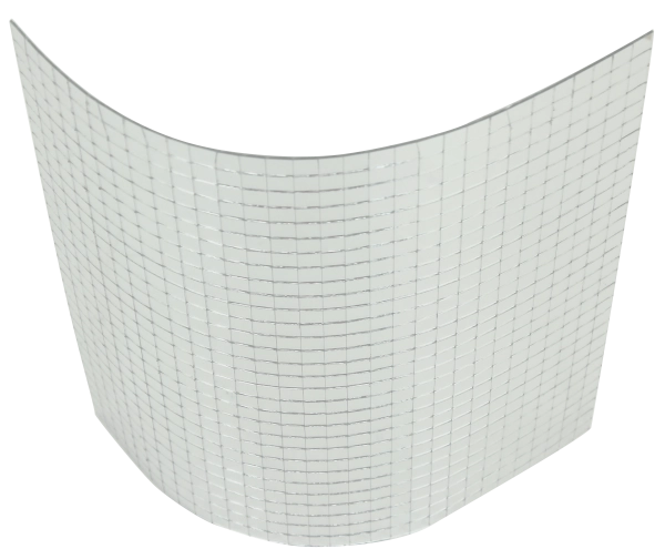 Spiegelmatten 10mm (Spiegelpaneele) Facetten in der Größe 30 x 30cm Chrom-Sil...