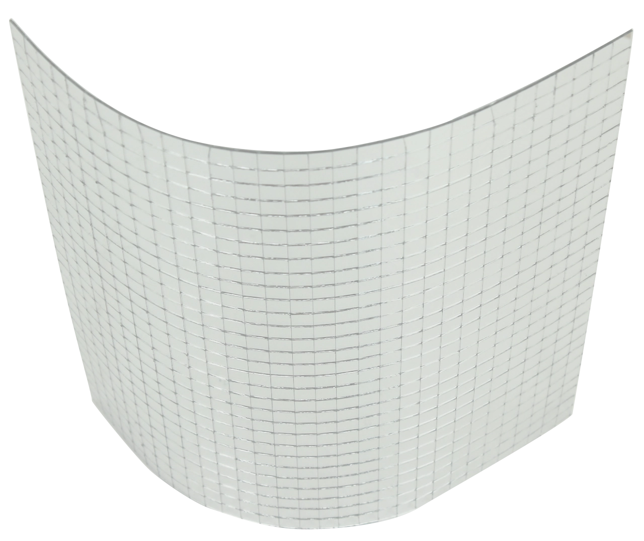 Spiegelmatten 10mm (Spiegelpaneele) Facetten in der Größe 30 x 30cm Chrom-Sil...