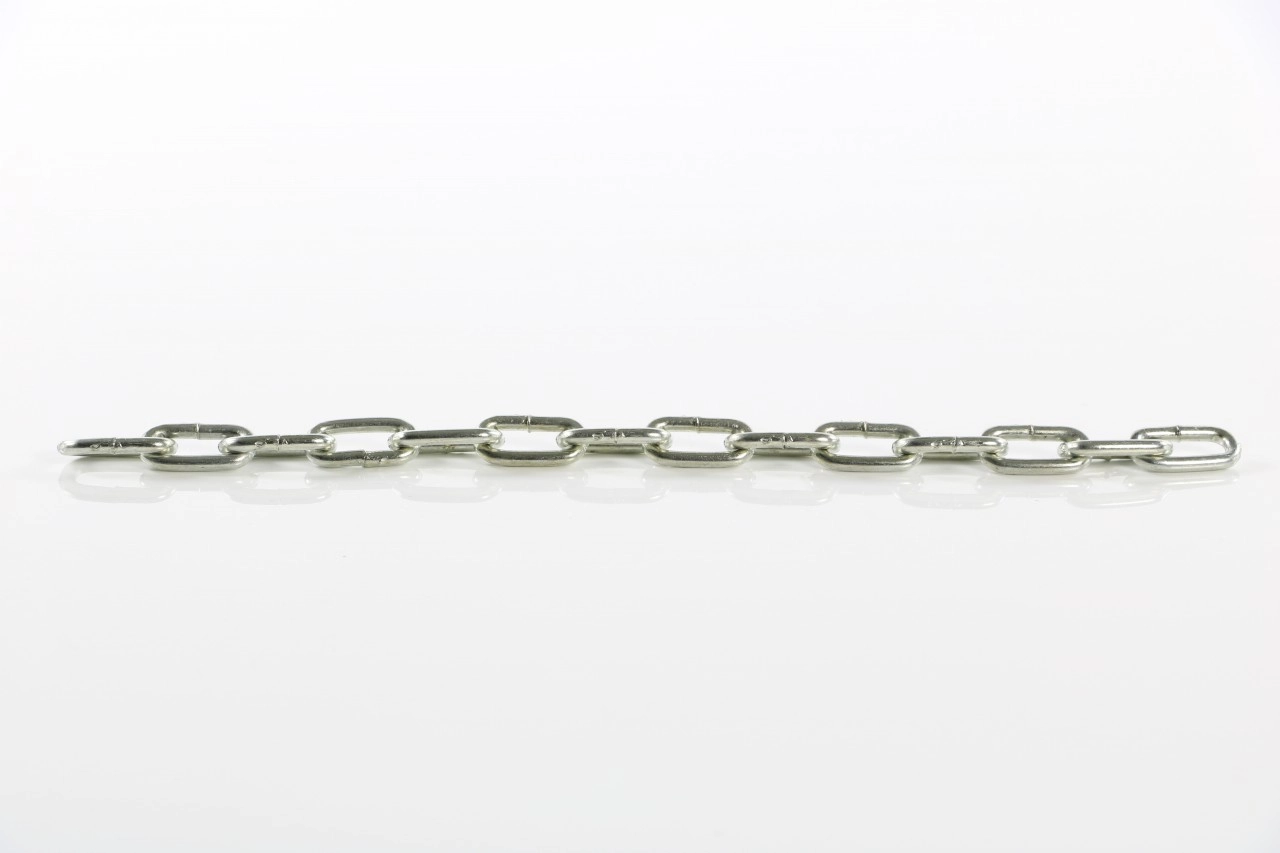 Spiegelkugelkette 4mm Stärke, 33cm Lang (bis 25kg nach BGV C1, 12-fach)