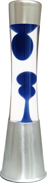 Lava Lampe 40cm blau