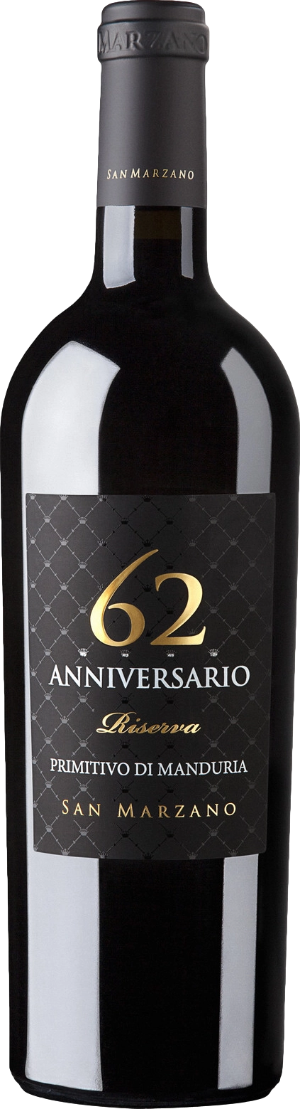 San Marzano 62 Anniversario Primitivo di Manduria Riserva 2019