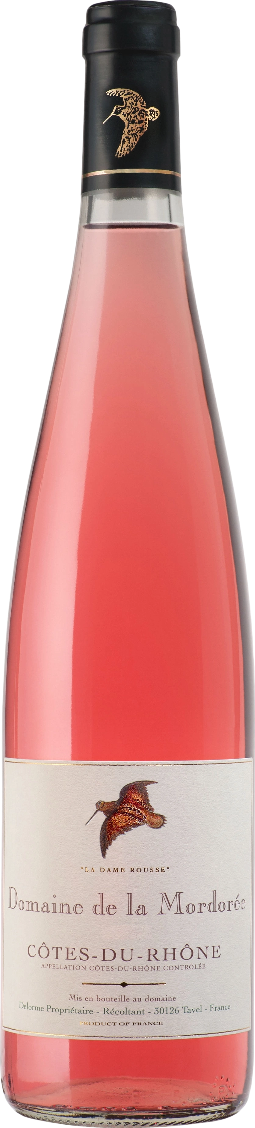 Mordoree Cotes du Rhone Rose La Dame Rousse 2025