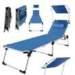 GARMIO® Liegestuhl PALMAS blau
