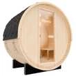 Dewello Outdoor Fasssauna Gartensauna BAY 135x200