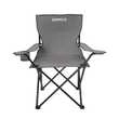 24MOVE® Campingstuhl Klappstuhl Outdoor Angelstuhl Camping faltbar grau