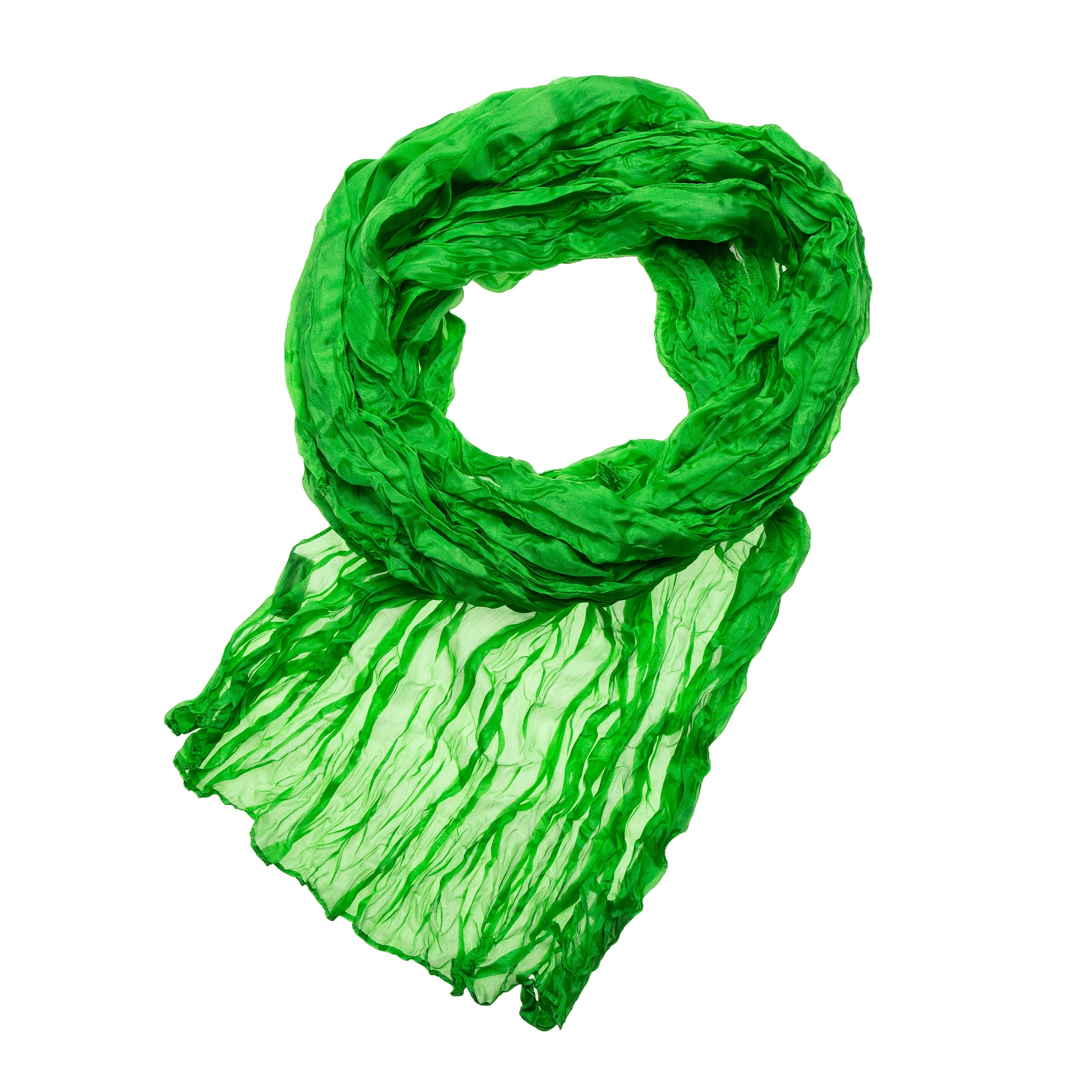 Knitterschal Halstuch Schal XXL minzgrün
