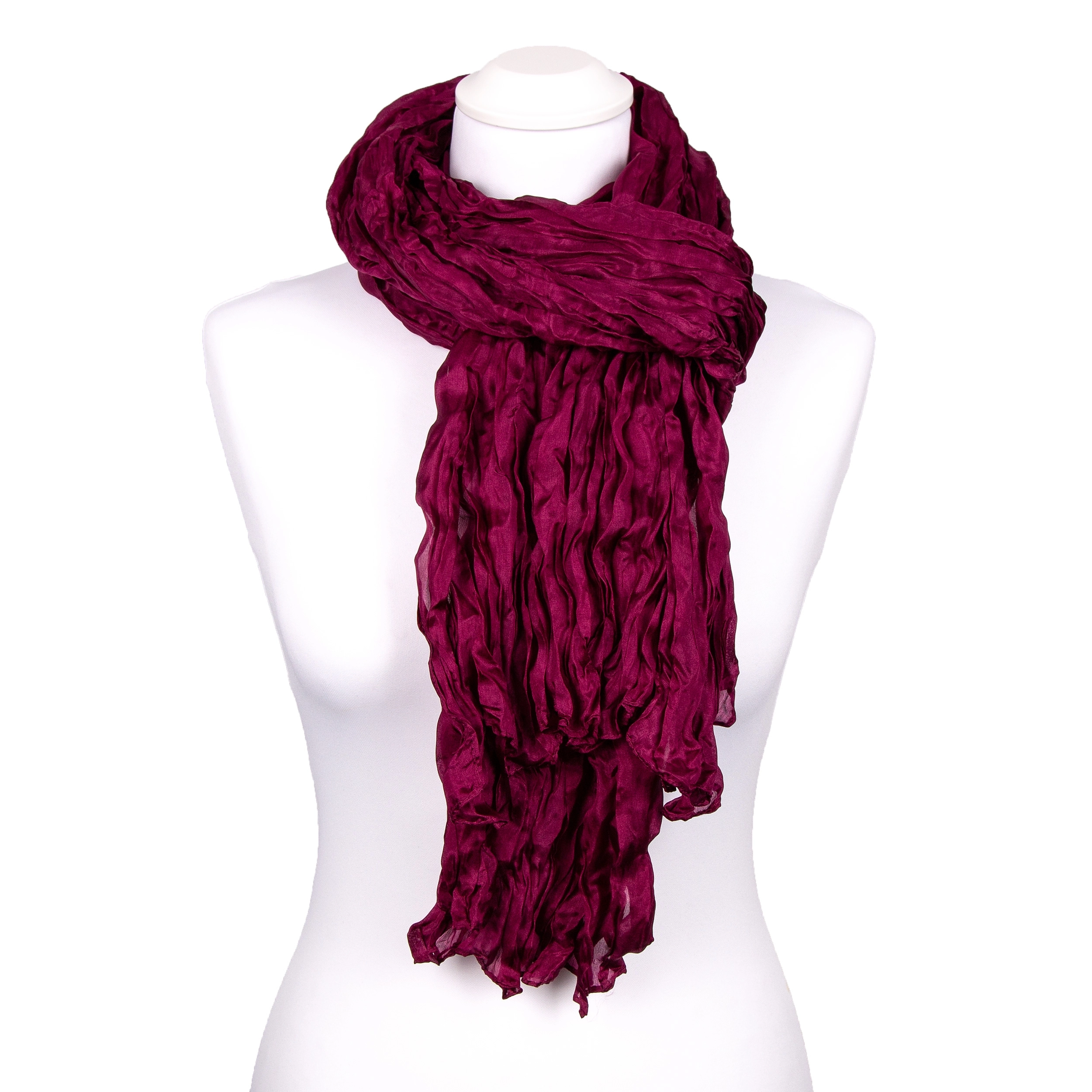 Knitterschal Halstuch Schal XXL Purple
