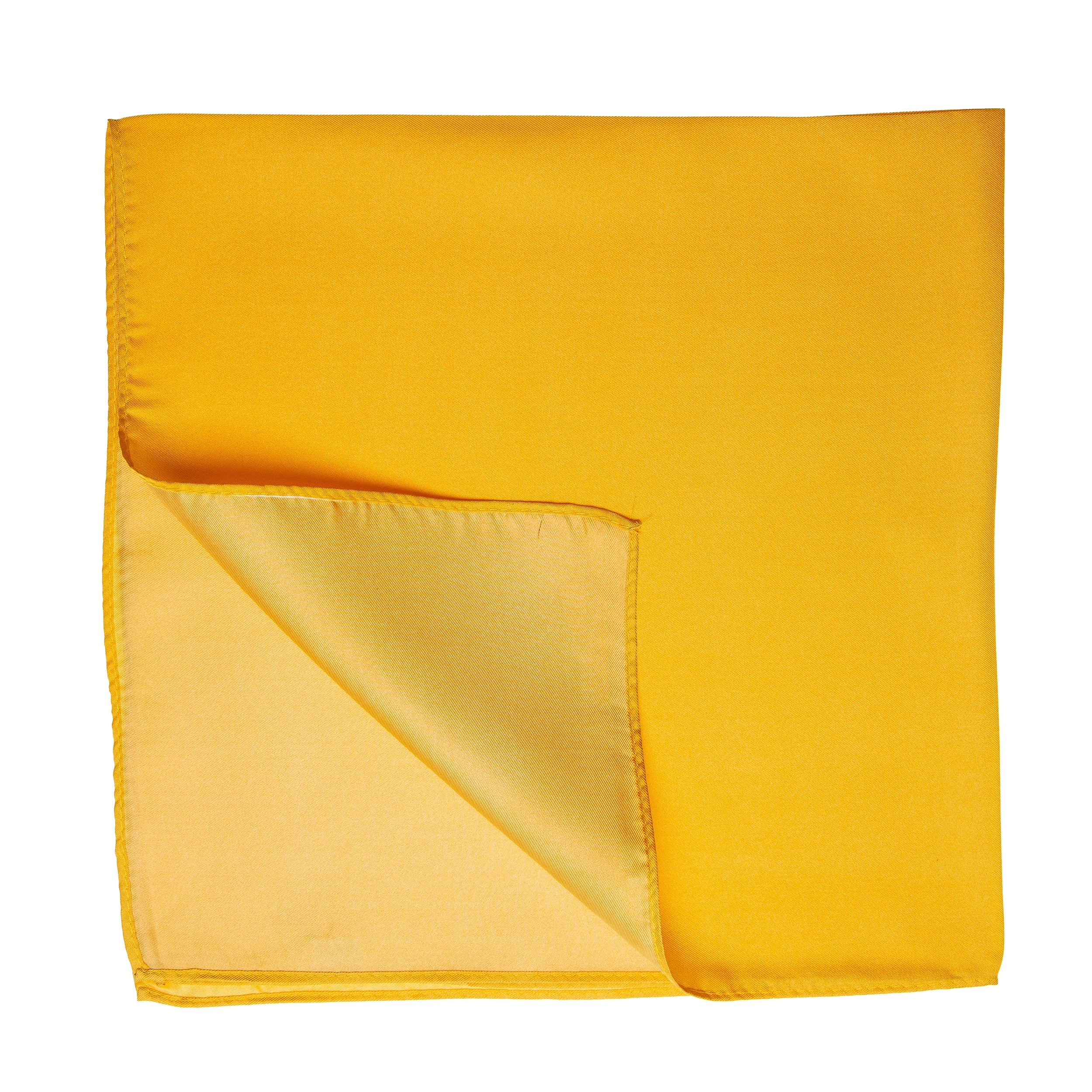 Nickituch Halstuch Twill indisch gelb