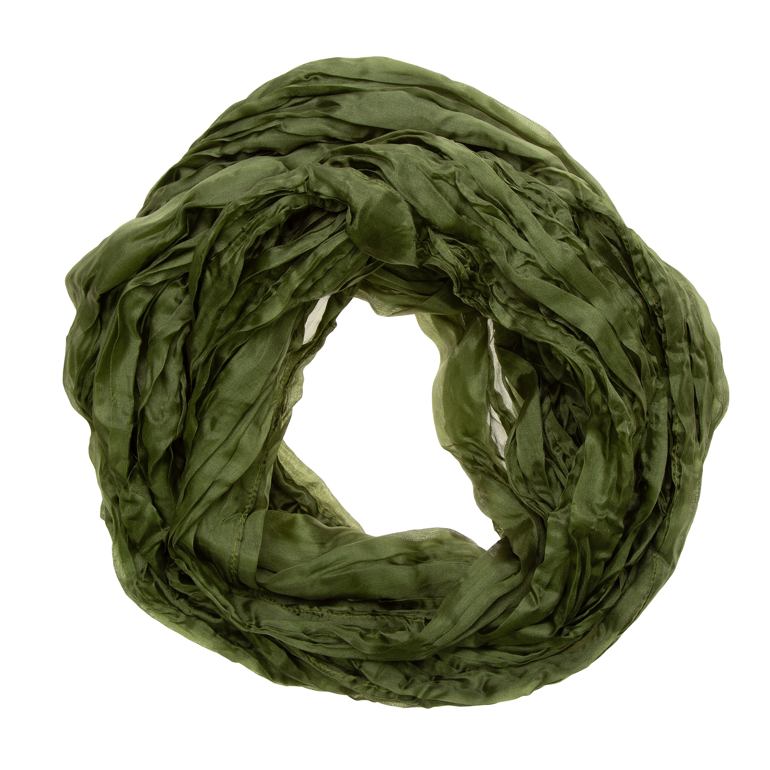 Knitterschal Halstuch Schal XXL kaktus grün