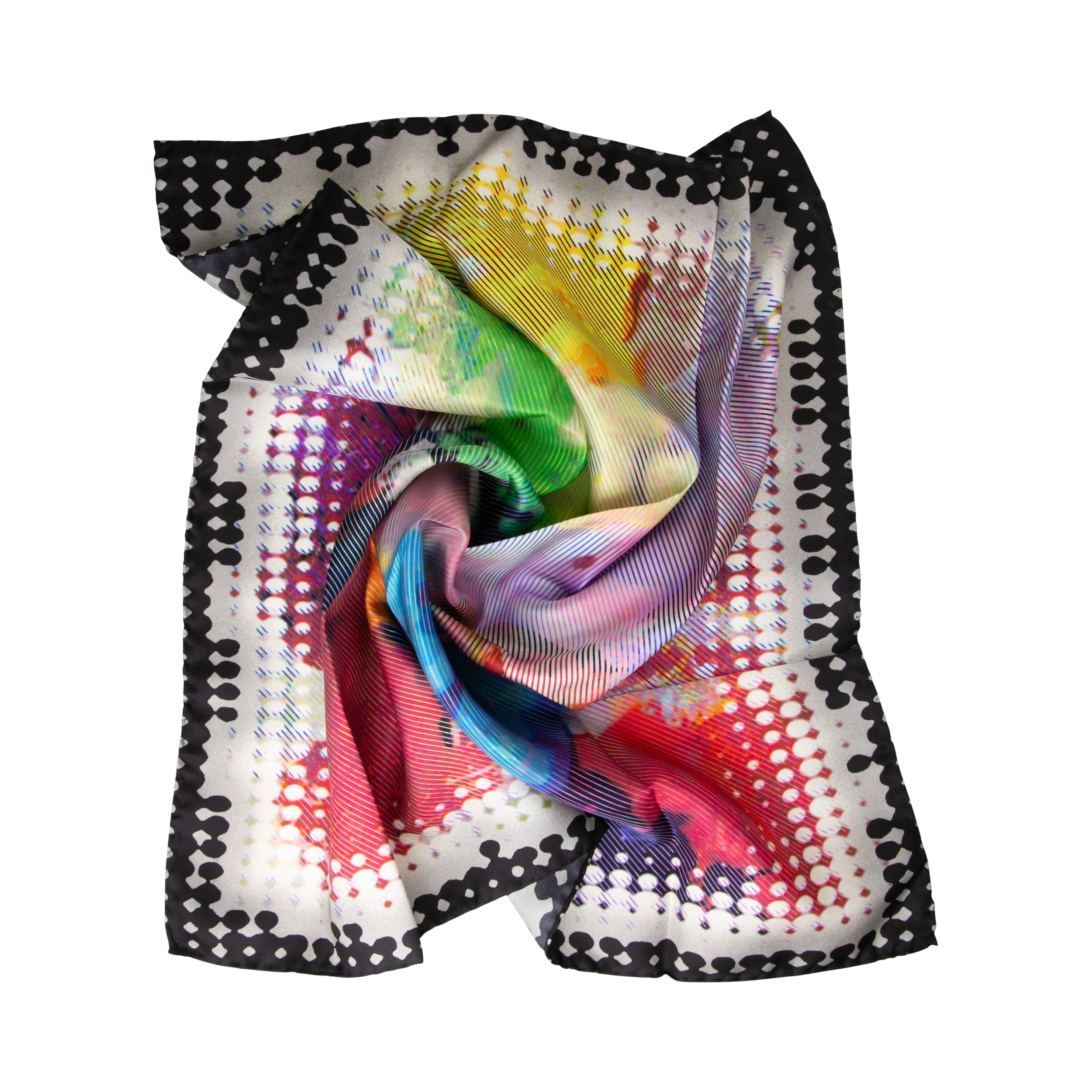 Seidentuch Halstuch Modern Pop Art