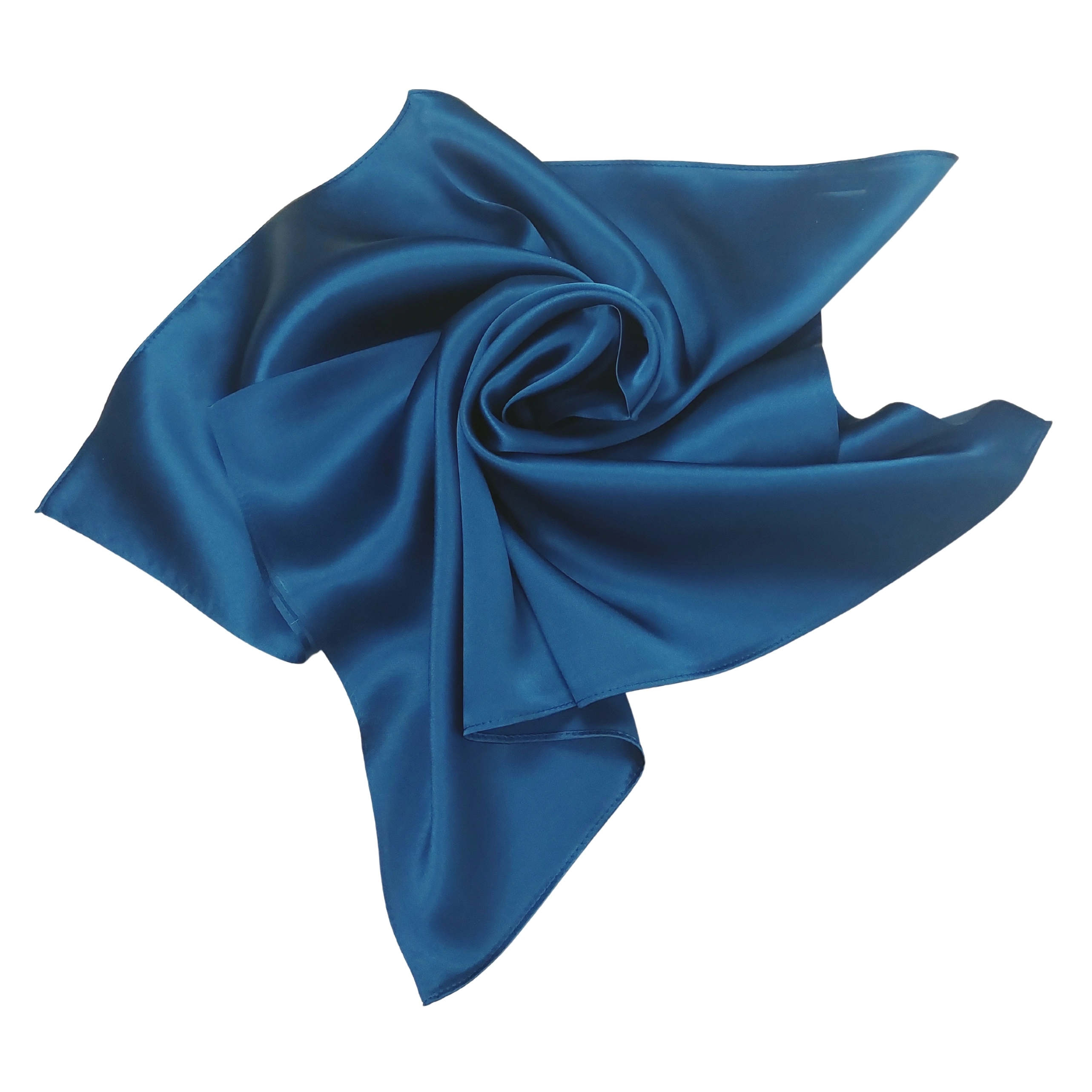 Seidentuch Halstuch Satin marine (12 Momme)