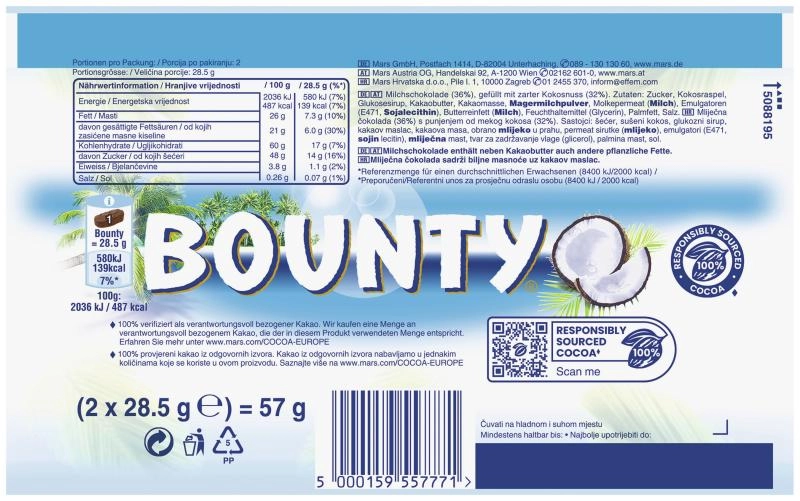 Bounty Einzelriegel