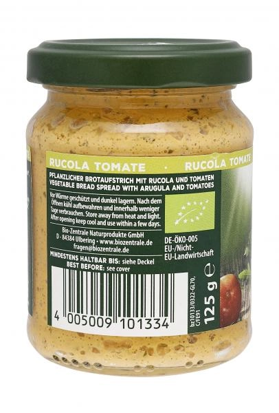 Biozentrale Aufstrich Rucola Tomate