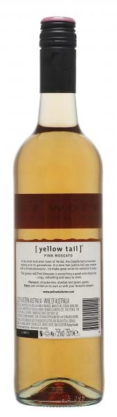 Yellow Tail Pink Moscato Roséwein süß