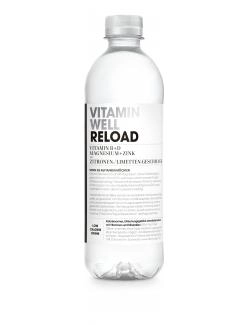 Vitamin Well Reload Zitronen-/Limetten-Geschmack (Einweg)